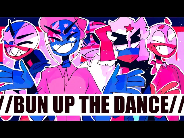 bun up the dance//animation meme//(countryhumans